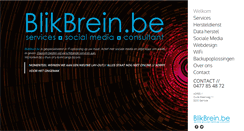 Desktop Screenshot of blikbrein.be