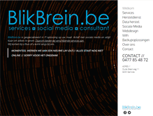 Tablet Screenshot of blikbrein.be